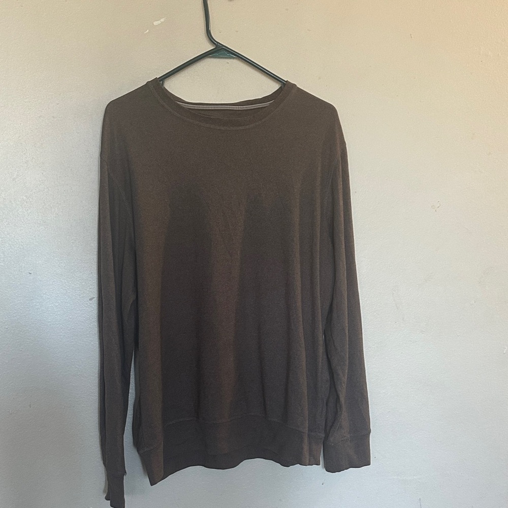 Brown Long Sleeve Shirt